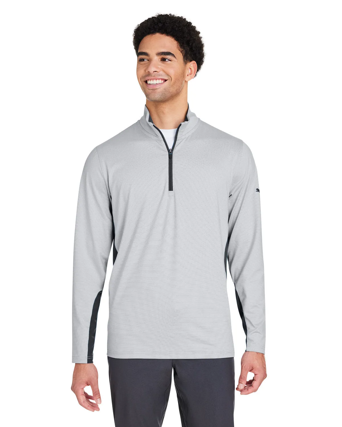 Puma Golf Men's Mesa Stripe Quarter-Zip