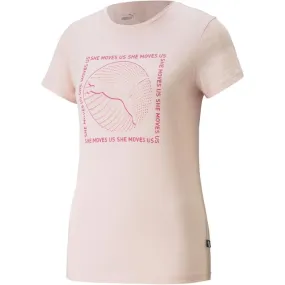 Puma GRAPHICS SHE MOVES US TEE