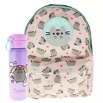 Pusheen Backpack & Water Bottle | Kaleidoscope