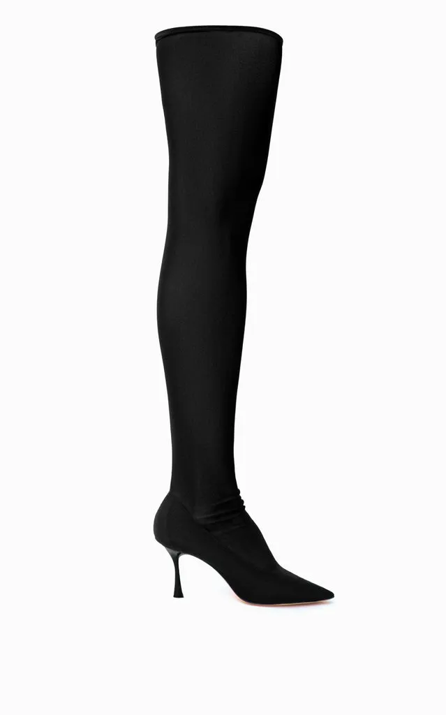 Razor 90 Thigh Boot | Black Mesh