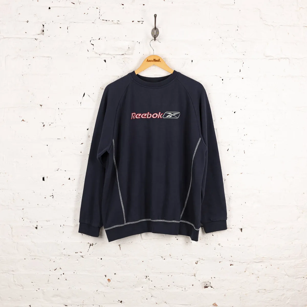 Reebok 90s Sweatshirt - Blue - XXL