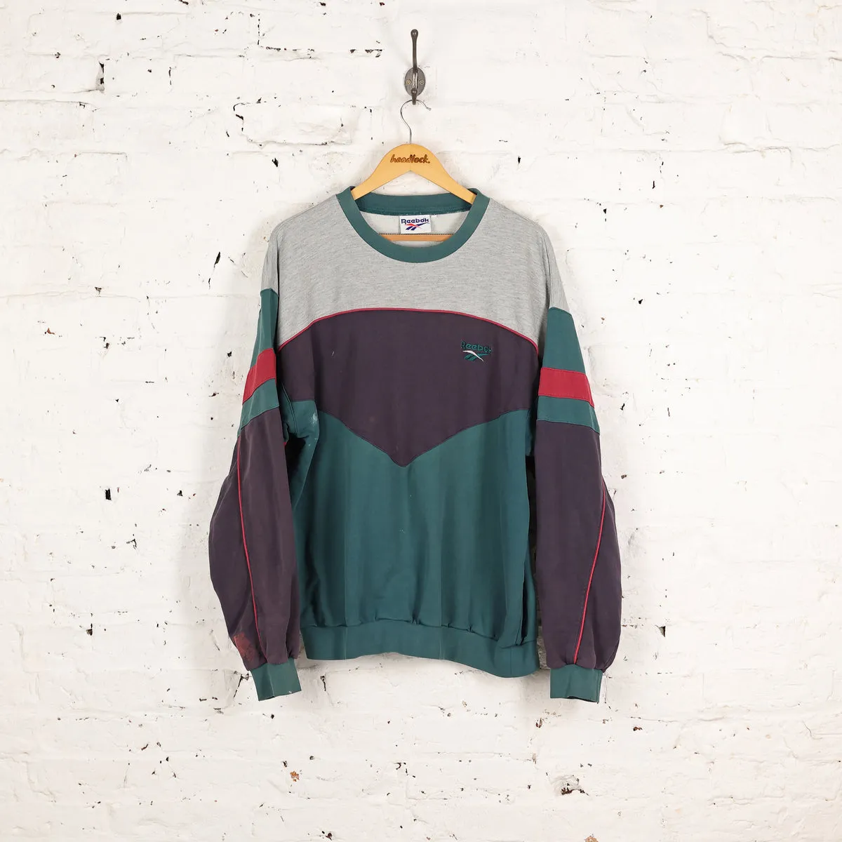 Reebok 90s Sweatshirt - Green - L