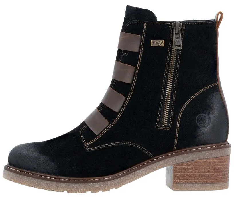 Remonte Black Side Zip Boot