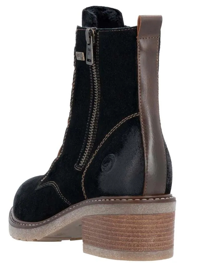 Remonte Black Side Zip Boot