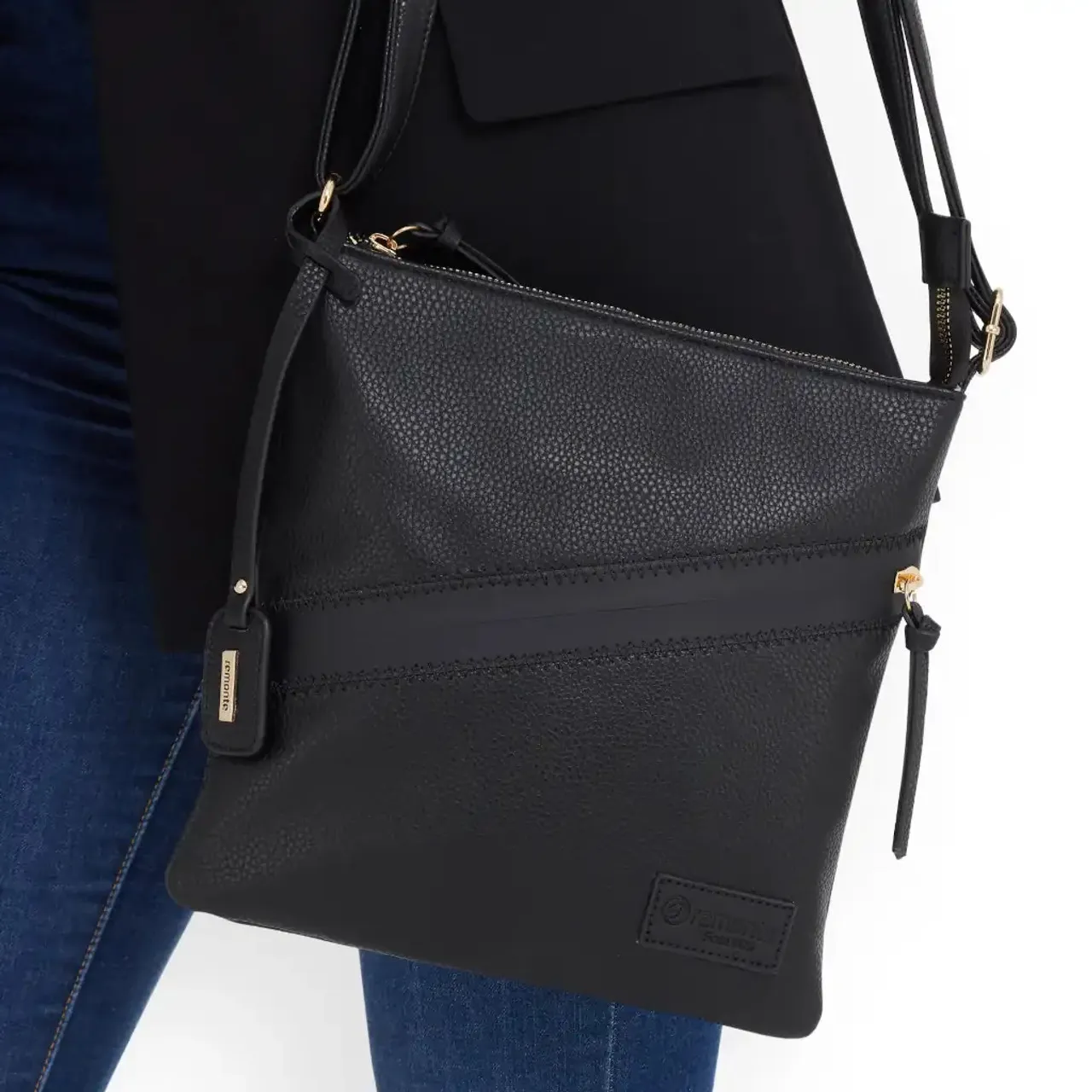 Remonte Q0625-00 Black Cross Body Bag