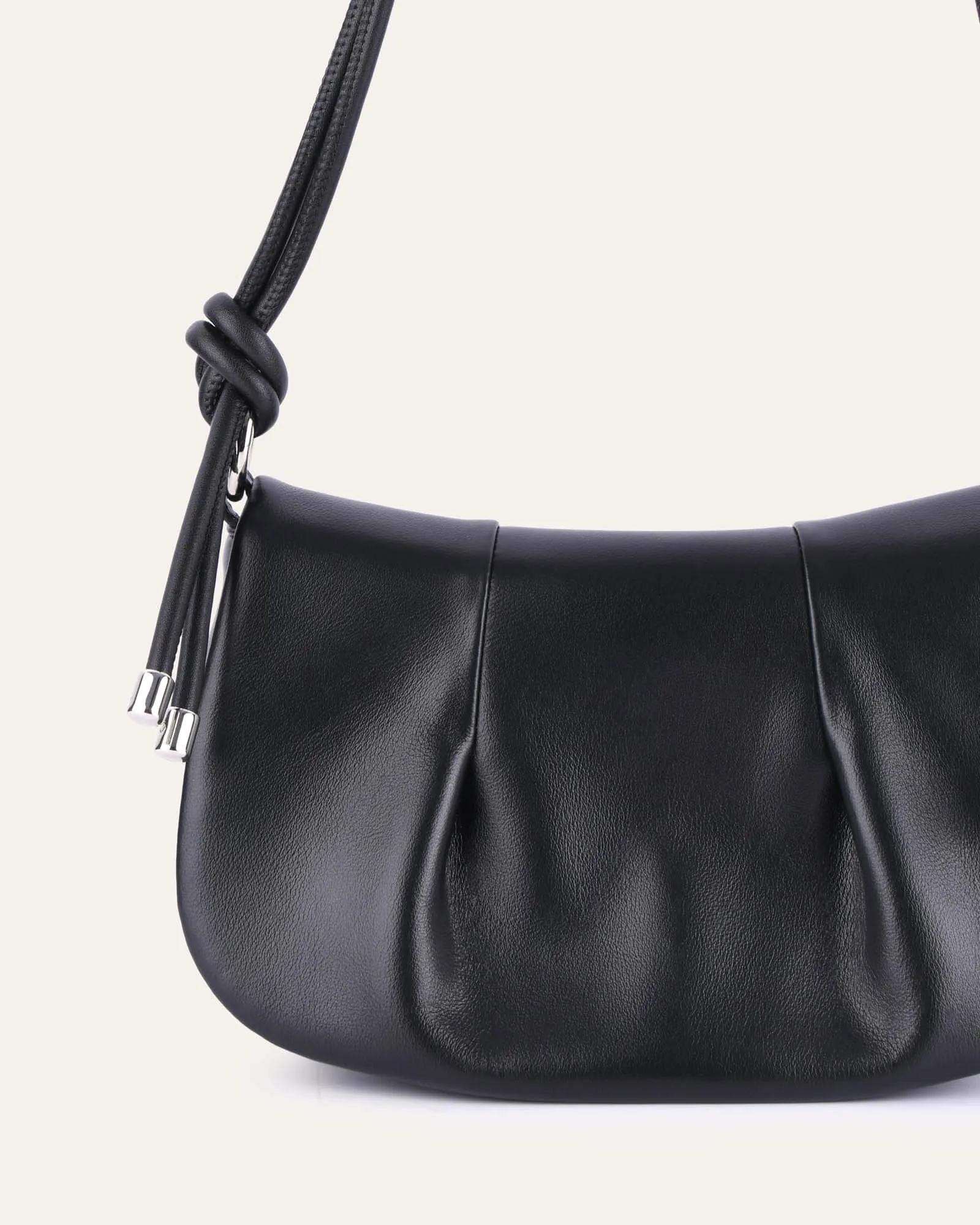 Richie cross body bag black leather