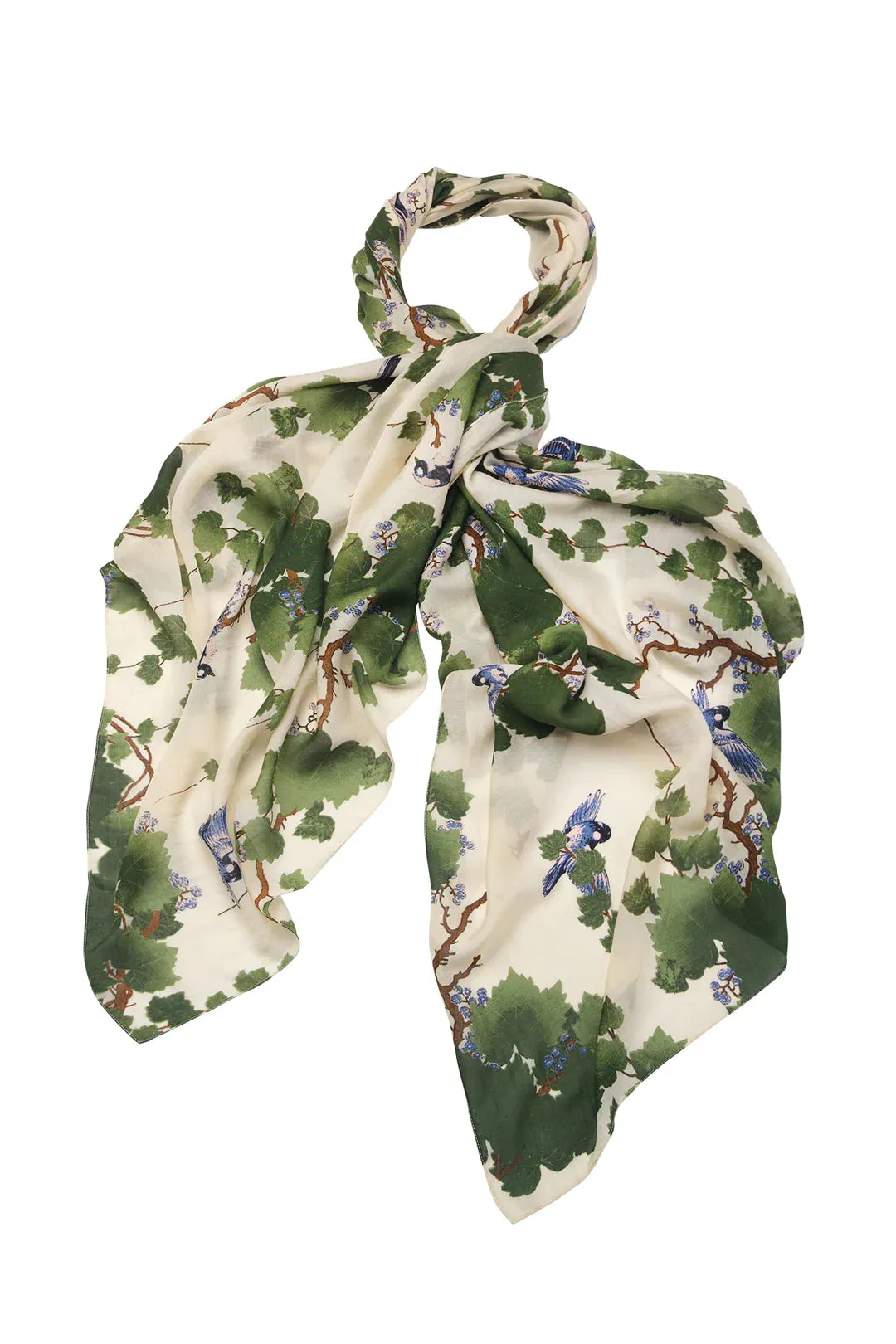 Sacs of Ashbourne   One Hundred Stars Scarf Acer Green