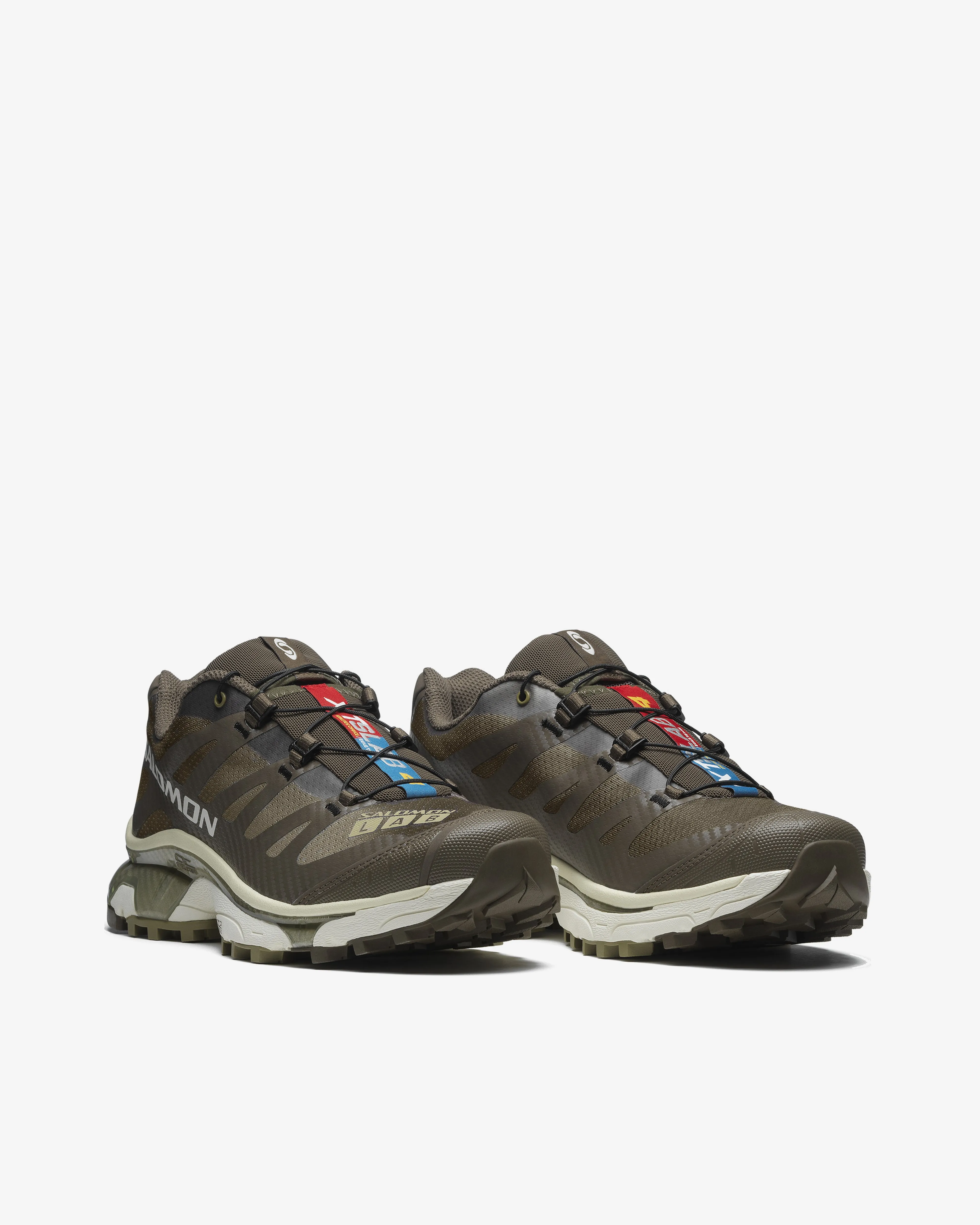 Salomon - XT-4 OG Aurora Borealis Sneakers - (Canteen/Transparent Yellow)