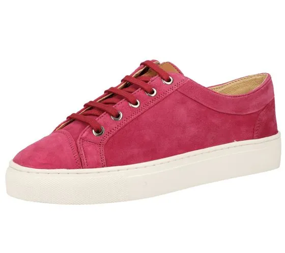 SANSIBAR sneakers da donna sneakers in vera pelle con plateau piccolo 1047787 rosa