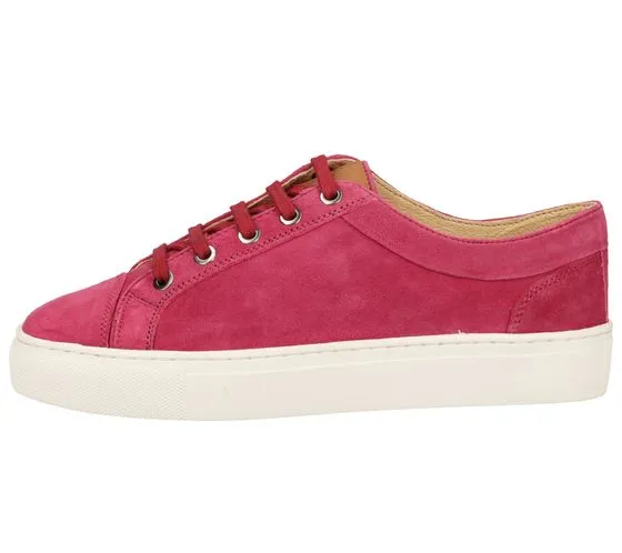 SANSIBAR sneakers da donna sneakers in vera pelle con plateau piccolo 1047787 rosa