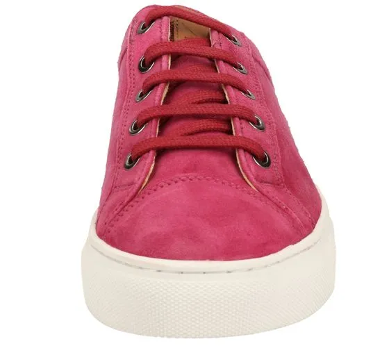 SANSIBAR sneakers da donna sneakers in vera pelle con plateau piccolo 1047787 rosa