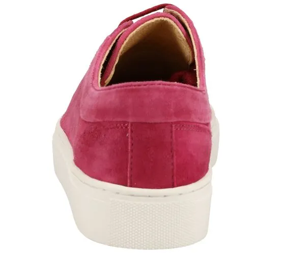 SANSIBAR sneakers da donna sneakers in vera pelle con plateau piccolo 1047787 rosa