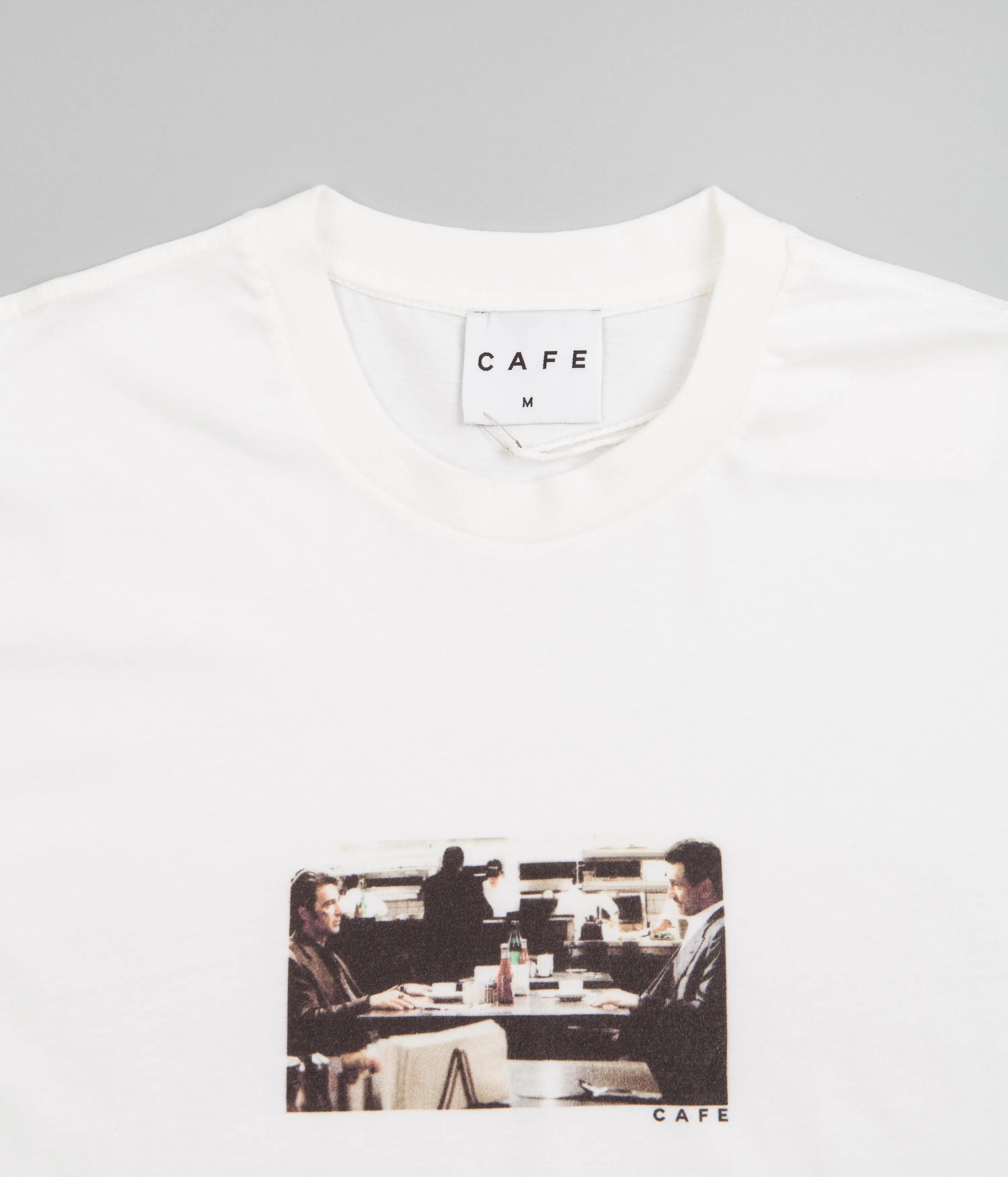 Skateboard Cafe Diner T-Shirt - White