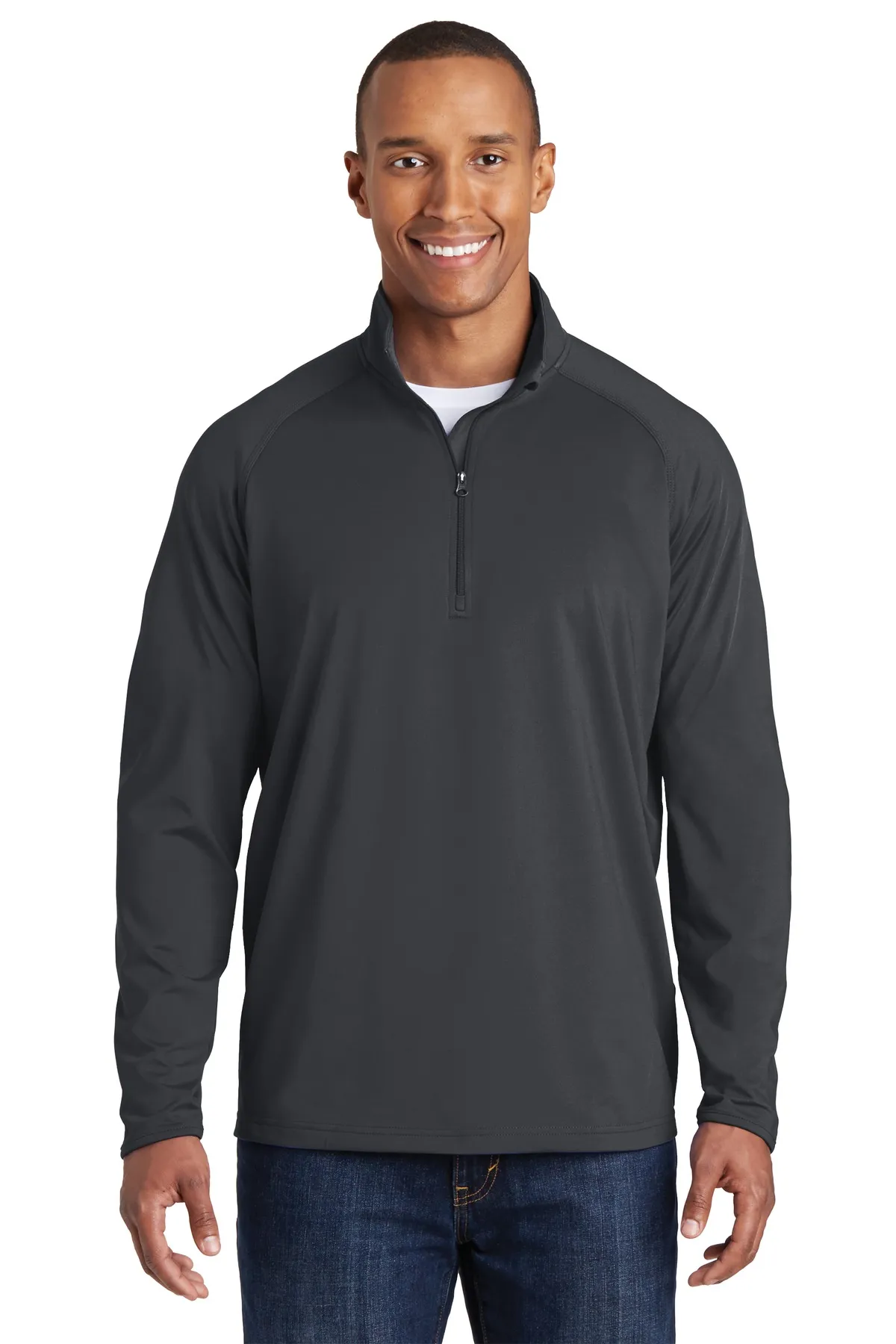 Sport Tek Sport Wick Stretch 12 Zip Pullover ST850 SKU: ST850