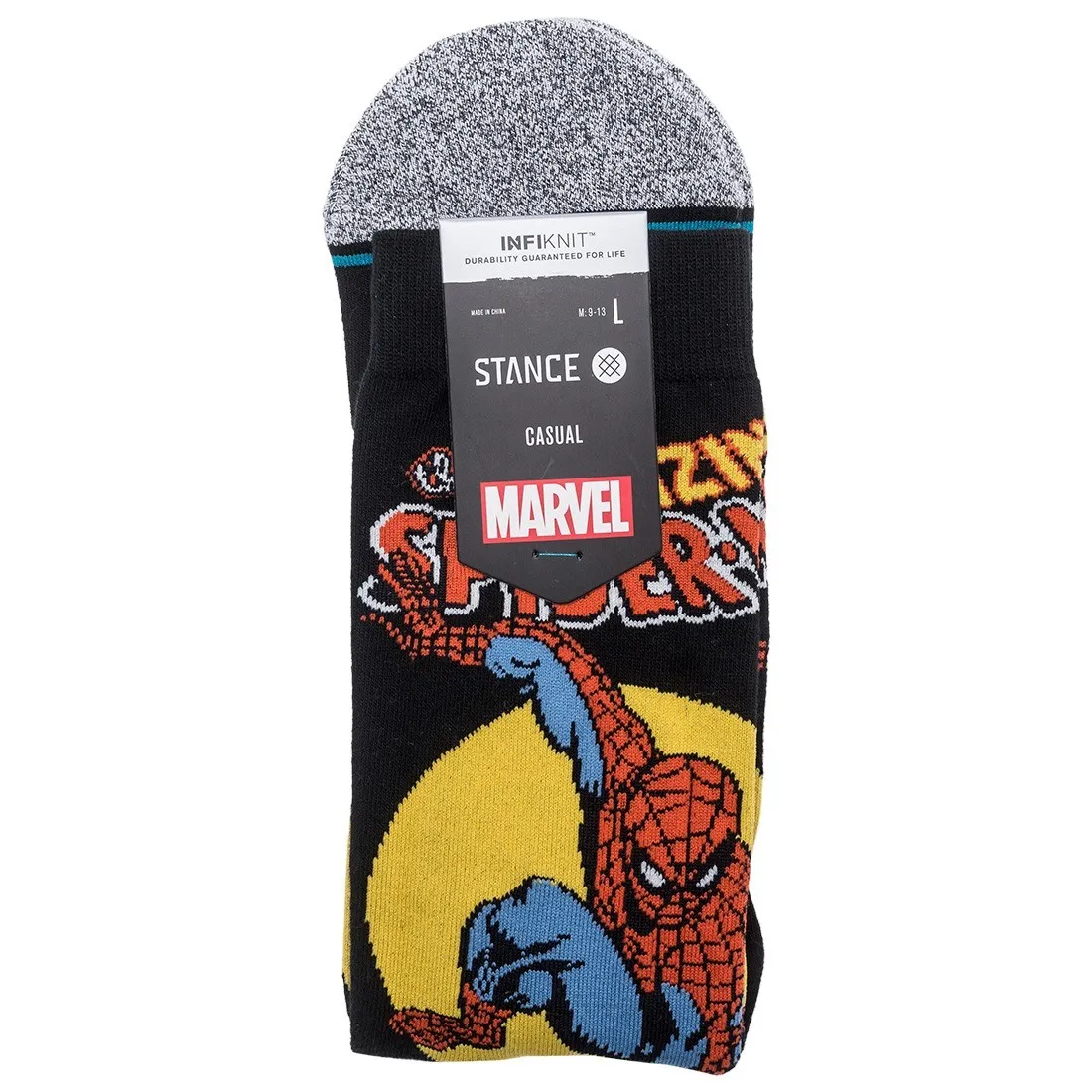 Stance x Marvel Spiderman Men Marquee Socks (black)