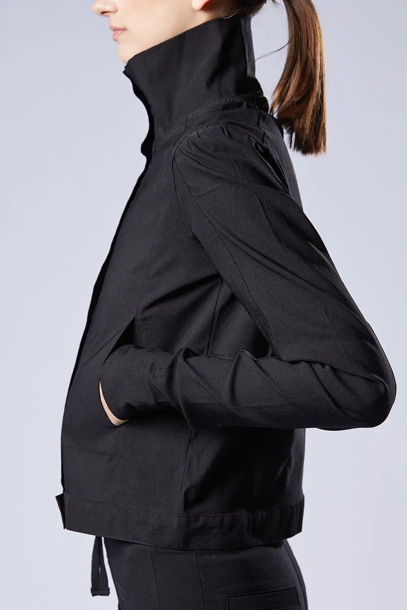 STAND UP COLLAR JACKET