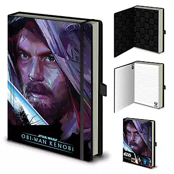 Star Wars Obi Wan Kenobi Light Vs Dark Premium Notebook | Kaleidoscope