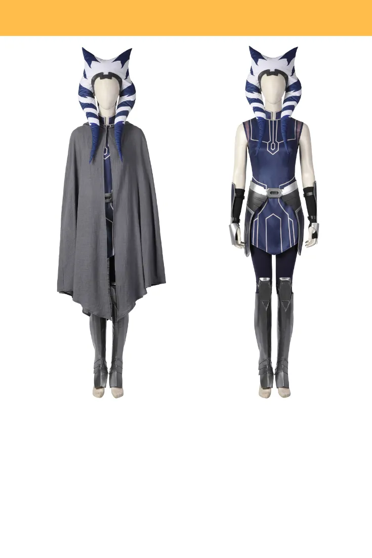 Star Wars The Clone Wars Ahsoka Tano Cosplay Costume