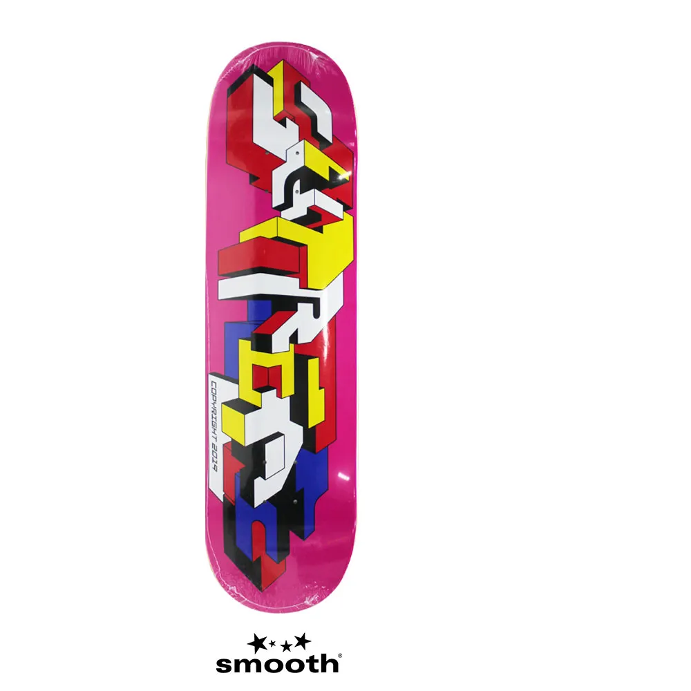 Supreme Delta Logo Skateboard Deck Dark Magenta 8.375″