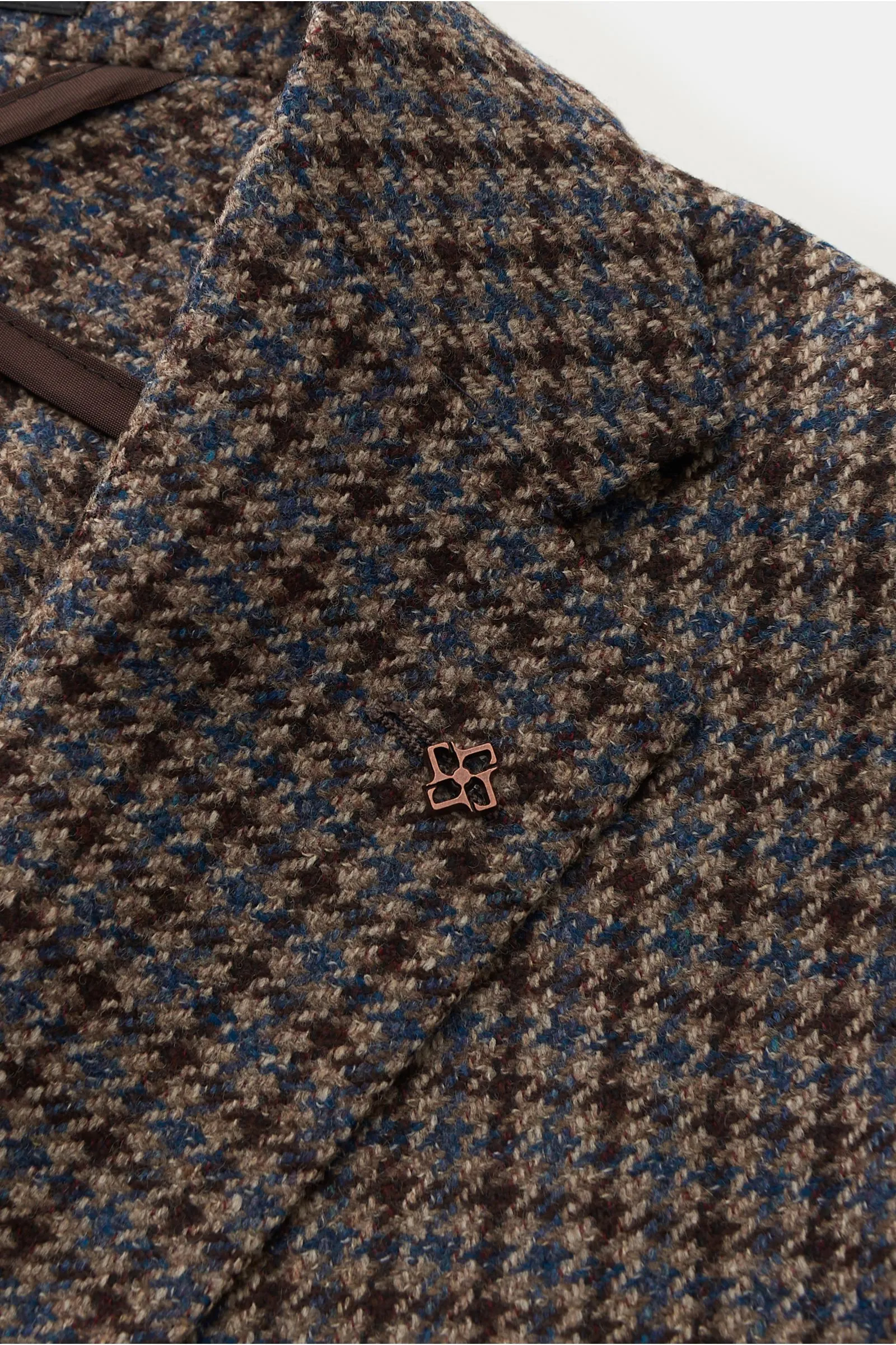 TAGLIATORE smart-casual jacket dark blue/beige/dark brown checked