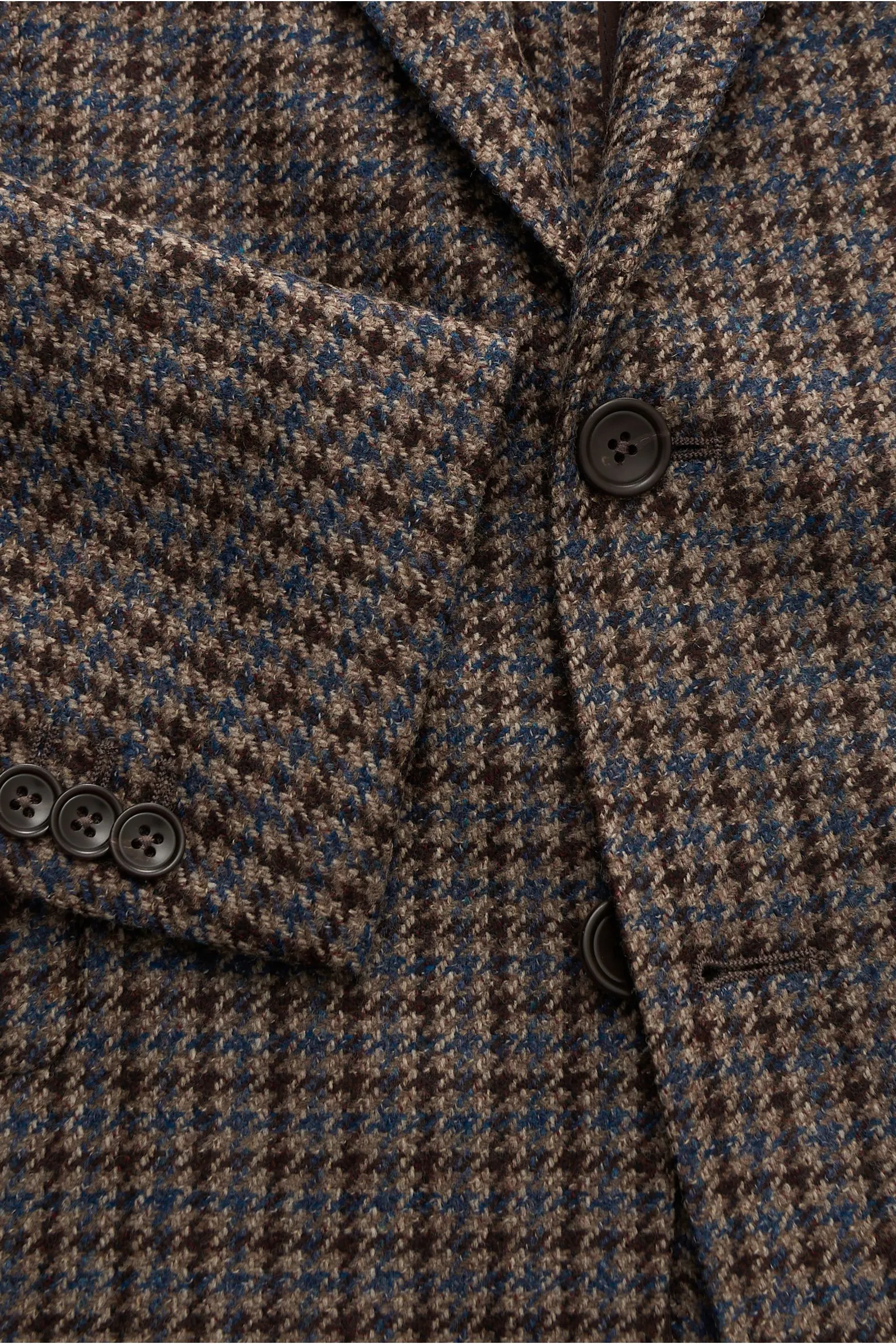 TAGLIATORE smart-casual jacket dark blue/beige/dark brown checked