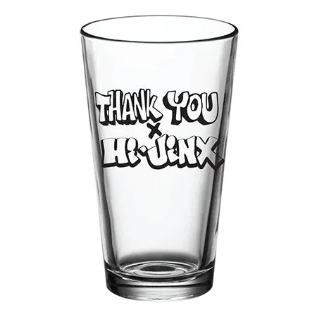 Thank You Skateboards Thank You x Hi-Jinx Pint Glass