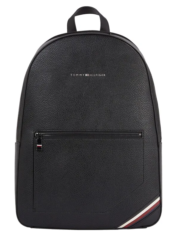 Tommy Hilfiger Pebble Grain Backpack - Black