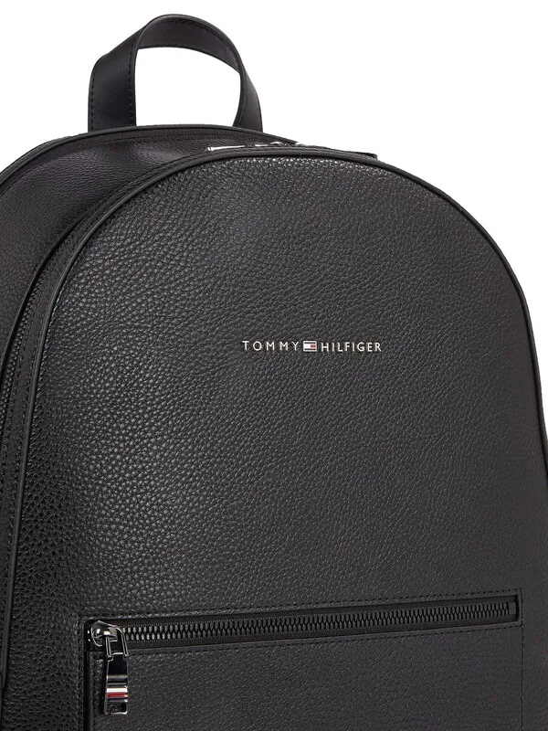 Tommy Hilfiger Pebble Grain Backpack - Black