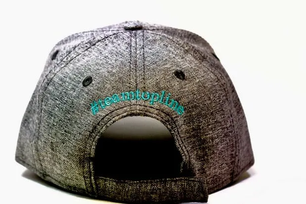 Topline Leather Logo Cap