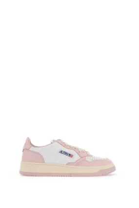 Two Tone Low Medalist Sneakers