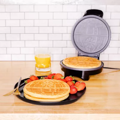 Uncanny Brands Star Wars Mini Death Star Waffle Maker - Star Wars Kitchen Appliance