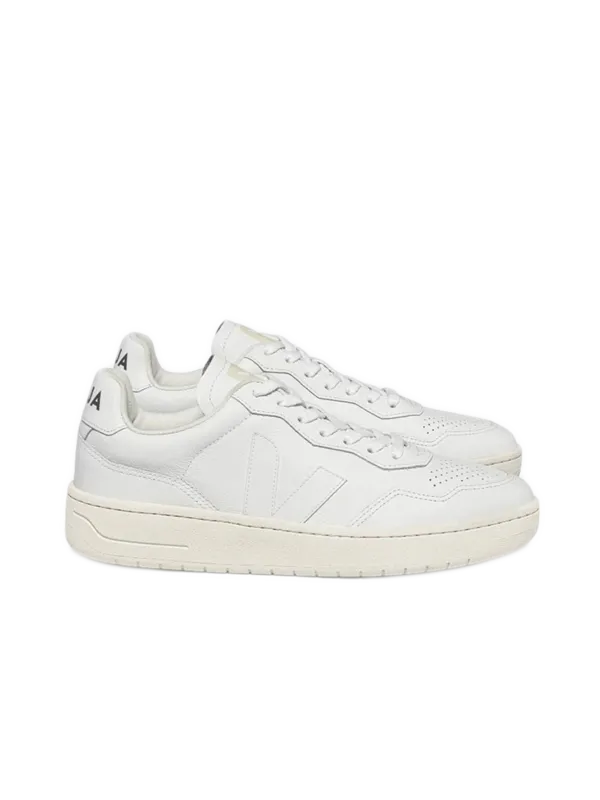 V-90 Leather Sneakers - White