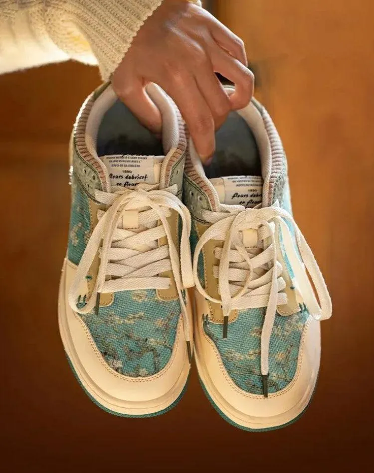 Van Gogh Almond Blossom Sneakers