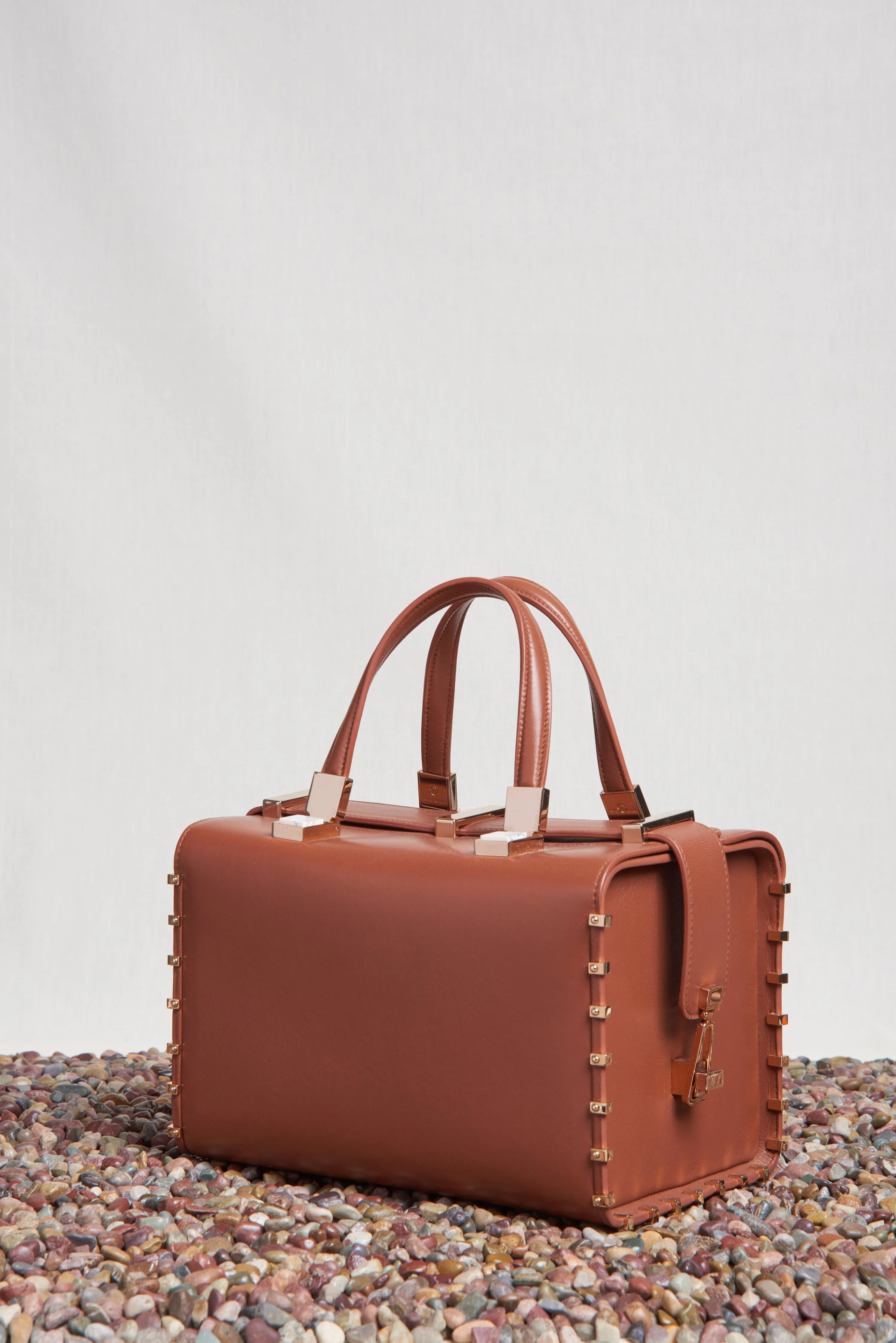 Wabi Bag in Cognac Nappa Leather