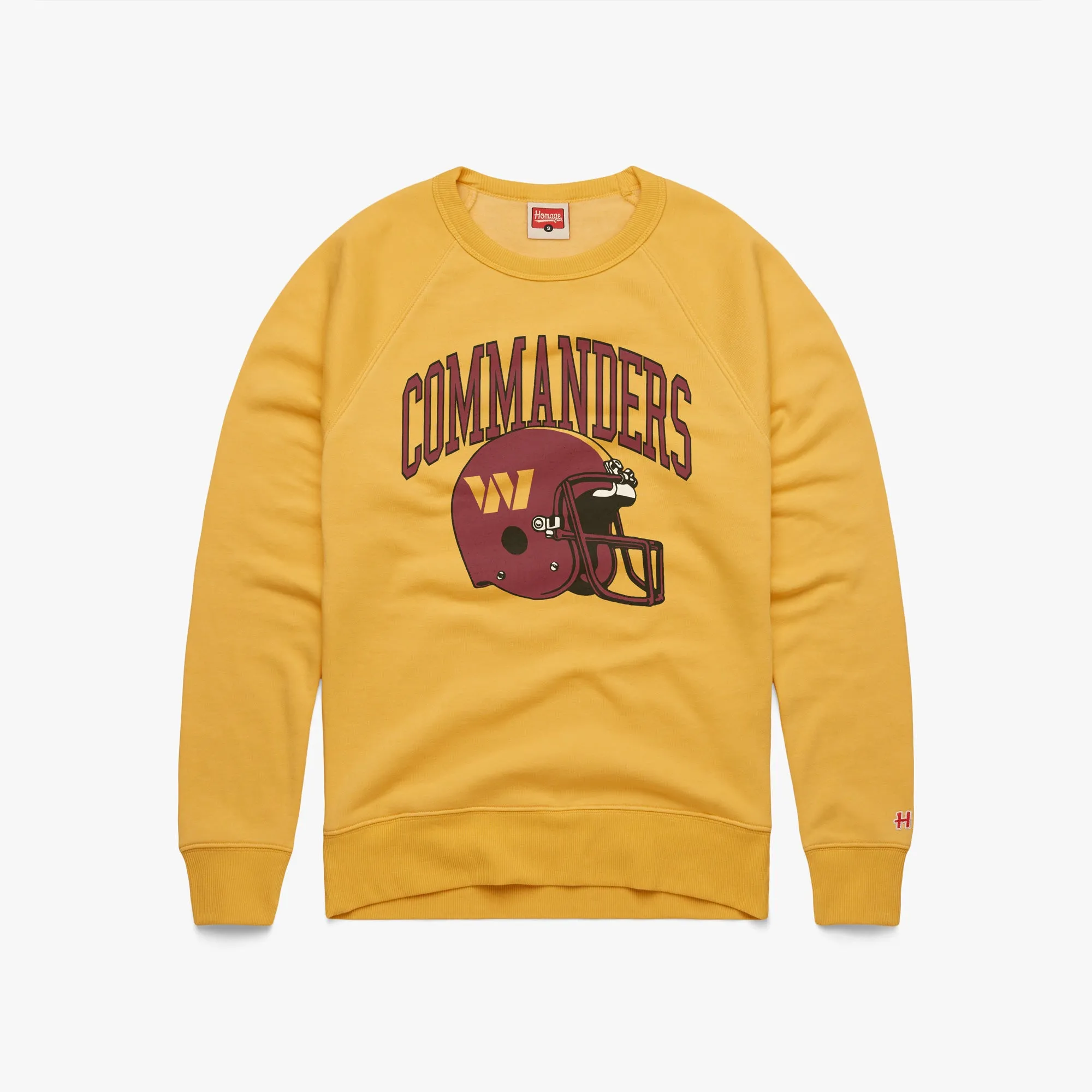 Washington Commanders Helmet Crewneck