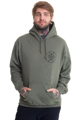 Whitechapel - Double Penta Military Green - Hoodie