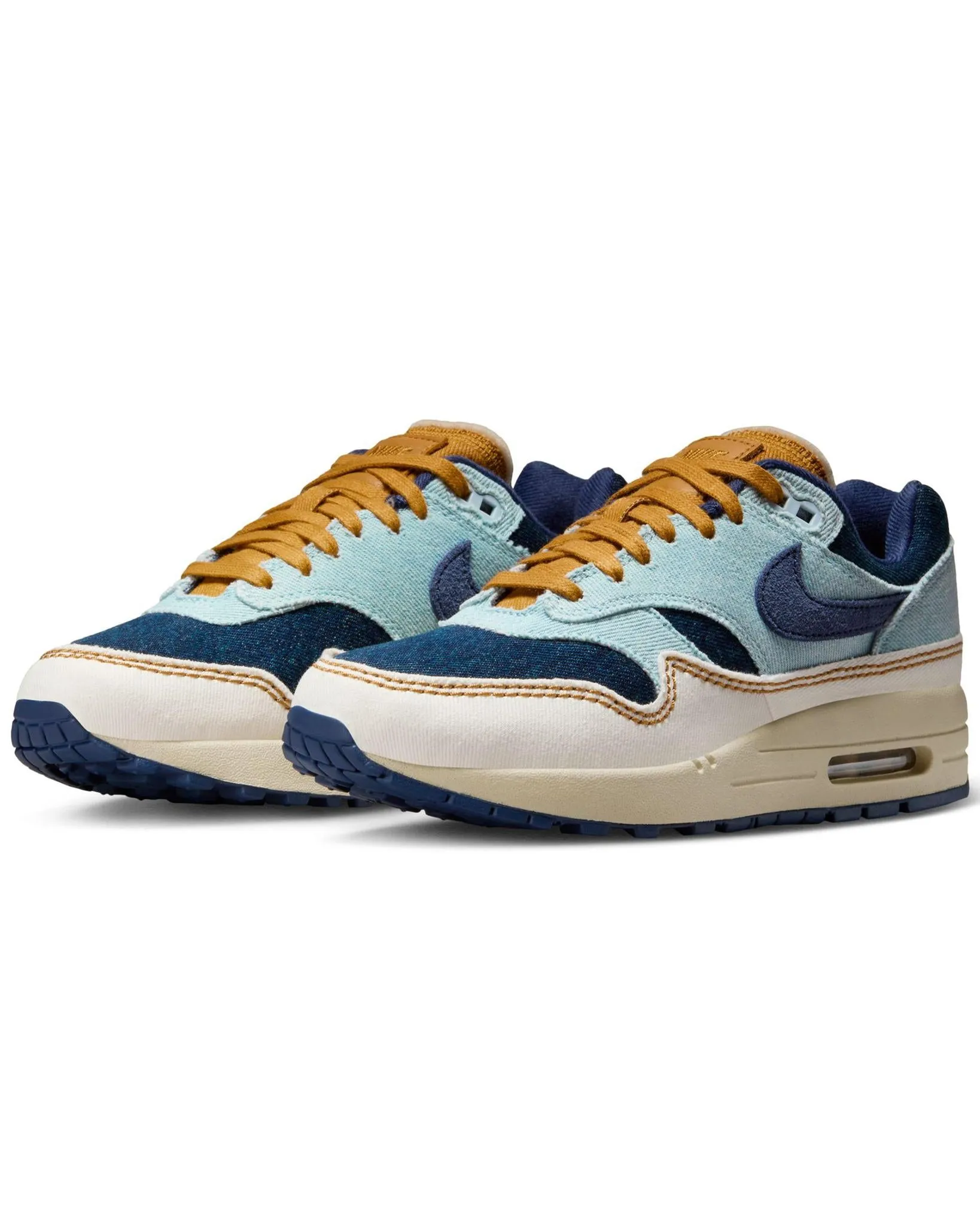 Women's Nike Air Max 1 Aura and Midnight Navy