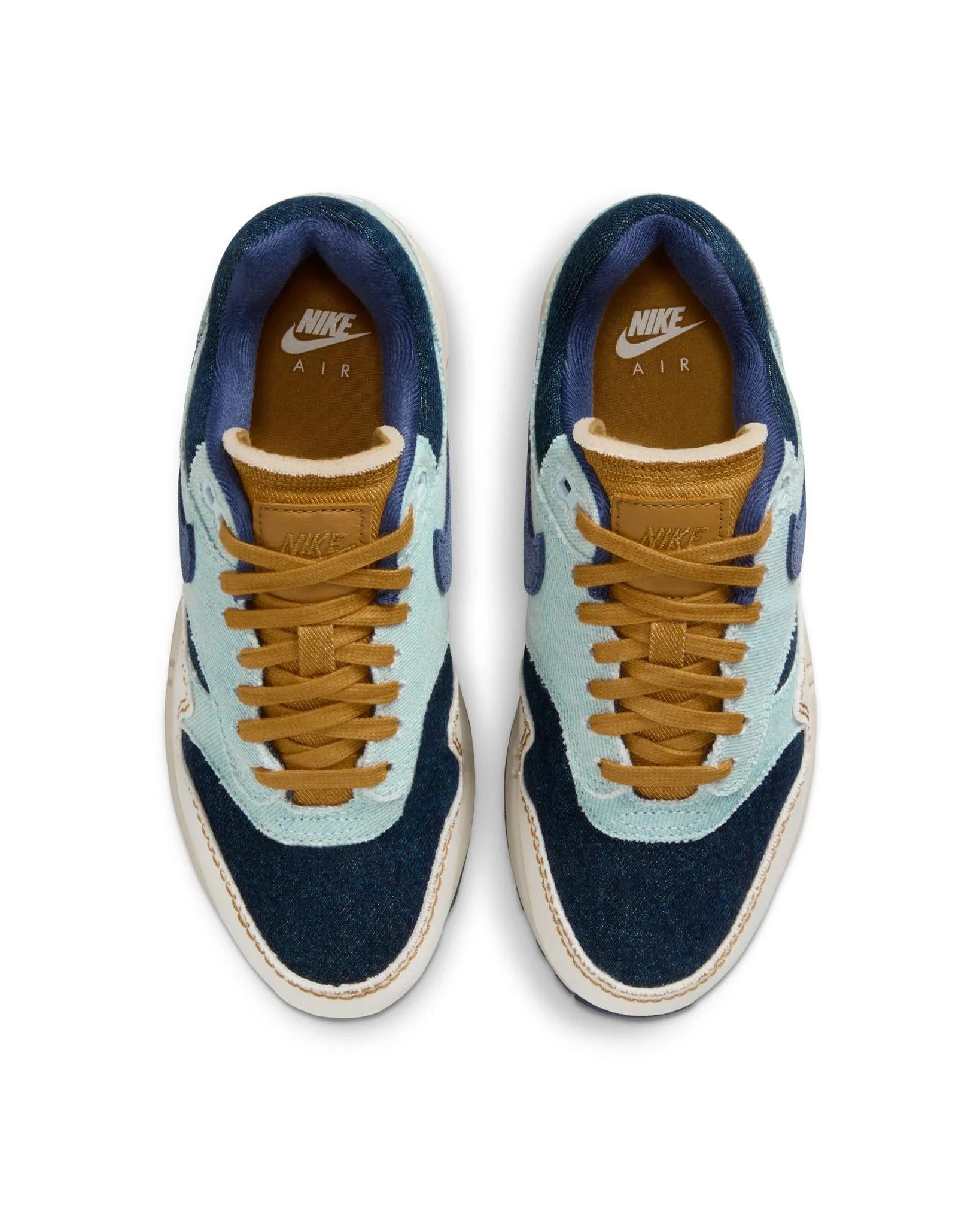 Women's Nike Air Max 1 Aura and Midnight Navy